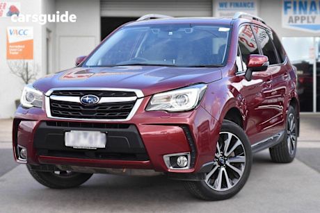 Red 2016 Subaru Forester Wagon 2.0Xt Premium