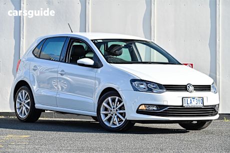White 2017 Volkswagen Polo Hatch 81TSI URBAN+ F