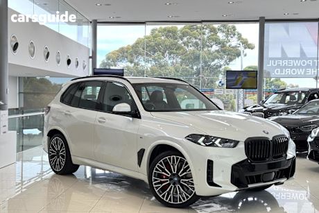 White 2024 BMW X5 Wagon Xdrive50E M Sport Phev