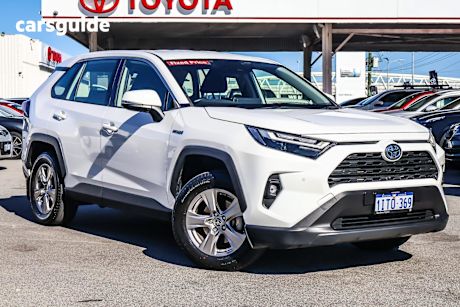 White 2023 Toyota RAV4 SUV GX 4X4