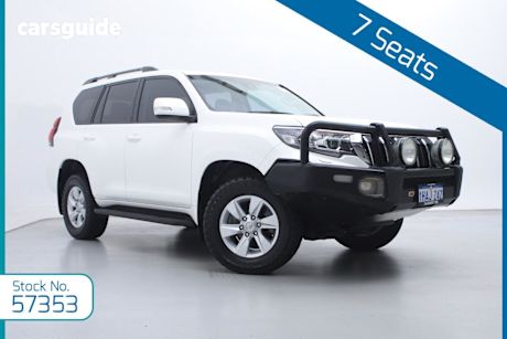 White 2020 Toyota Landcruiser Prado Wagon Gxl