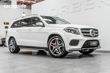 White 2018 Mercedes-Benz GLS350 Wagon D 4Matic Sport