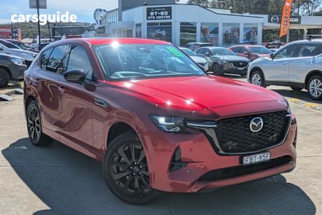 Red 2023 Mazda CX-60 Wagon G40E Gt Hybrid
