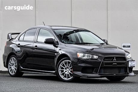Black 2007 Mitsubishi Lancer Sedan EVOLUTION IX