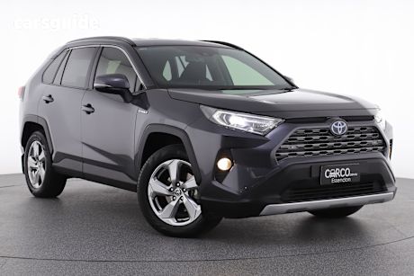 Grey 2019 Toyota RAV4 SUV GXL 4X4