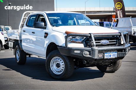 White 2020 Ford Ranger Ute Tray XL 4X4