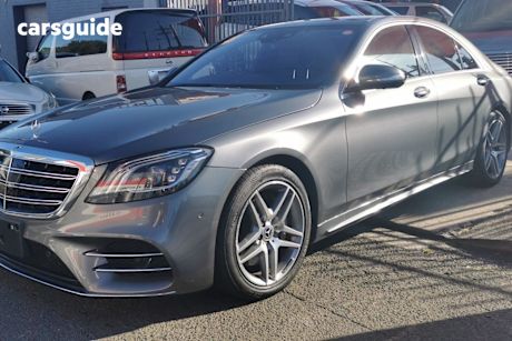 Grey 2018 Mercedes-Benz S-Class Sedan S450