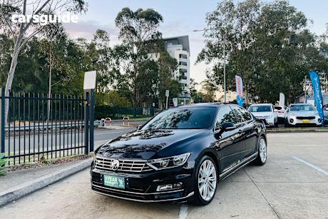 Black 2016 Volkswagen Passat Sedan 132 TSI 3C MY16