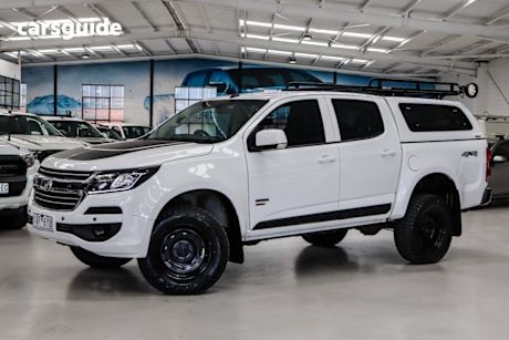 White 2019 Holden Colorado Crew Cab Pickup Ls (4X4)