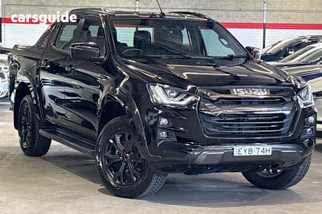 Black 2022 Isuzu D-MAX Ute Tray X-TERRAIN 4X4