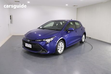 Blue 2023 Toyota Corolla Hatch ASCENT SPORT HYBRID F