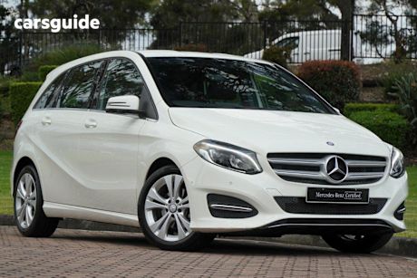 White 2017 Mercedes-Benz B-Class Hatch B200 F