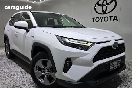 White 2022 Toyota RAV4 SUV GX F