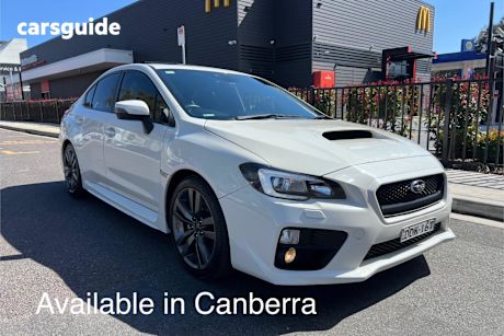 White 2016 Subaru WRX Sedan PREMIUM 4WD