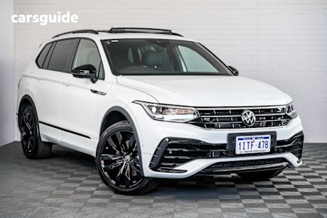 White 2024 Volkswagen Tiguan Wagon Allspace Wolfsburg Edtn