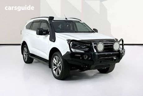 White 2024 Isuzu MU-X Wagon Ls-T (4X4)