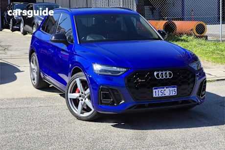 Blue 2021 Audi SQ5 SUV TDI 4WD