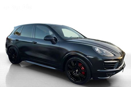 Black 2012 Porsche Cayenne Wagon Gts