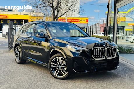 Black 2025 BMW X1 Wagon Xdrive20I M Sport