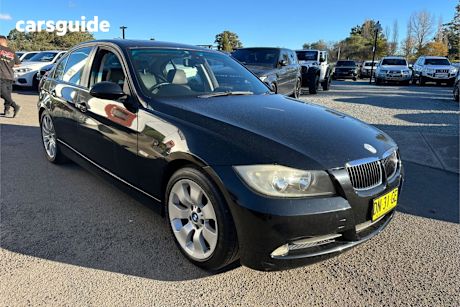 Black 2007 BMW 3 Sedan 320I R