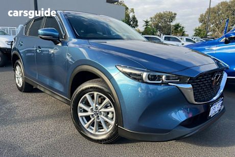 Blue 2024 Mazda CX-5 Wagon G20 Maxx (Fwd)