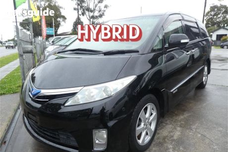 Black 2009 Toyota Estima SUV G