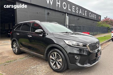 Black 2017 Kia Sorento SUV SLI F