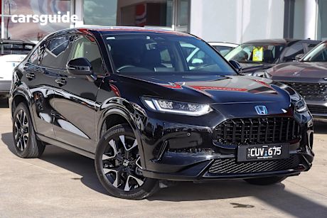 Black 2024 Honda ZR-V SUV E:HEV LX F
