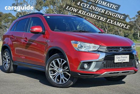 Red 2018 Mitsubishi ASX Wagon Ls (2Wd)