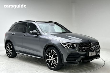 Grey 2022 Mercedes-Benz GLC-Class SUV GLC300 4WD