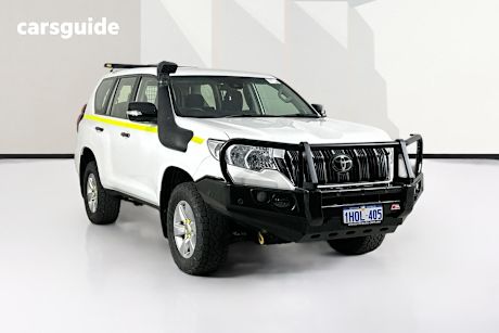 White 2022 Toyota Landcruiser Prado Wagon Gx 7 Seat