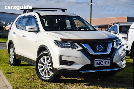 White 2018 Nissan X-Trail Wagon St (2Wd)