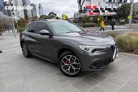 Grey 2017 Alfa Romeo Stelvio SUV FIRST EDITION 4X4