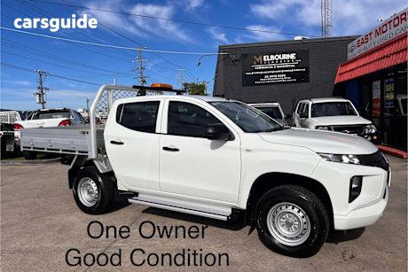 White 2019 Mitsubishi Triton Ute Tray GLX ADAS R
