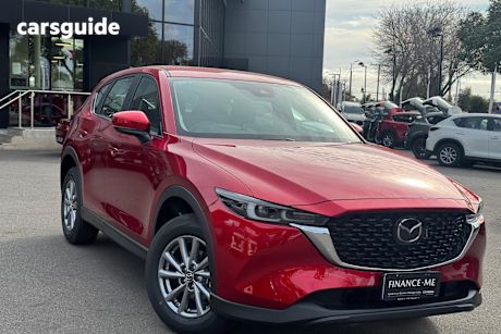 Red 2024 Mazda CX-5 Wagon G25 Maxx Sport (Awd)