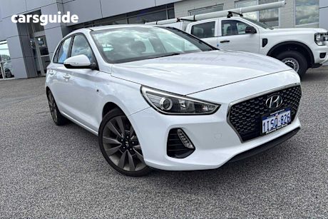 White 2018 Hyundai I30 Hatch SR F