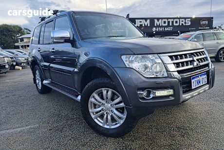 Grey 2015 Mitsubishi Pajero Wagon Gls Lwb (4X4)