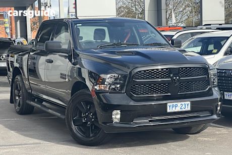 Black 2022 Ram 1500 Crew Cab Utility Express