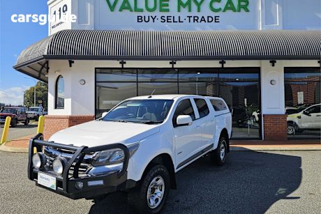 White 2019 Holden Colorado Ute Tray LS 4X4