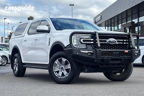White 2023 Ford Ranger Ute Tray XLT 4X4