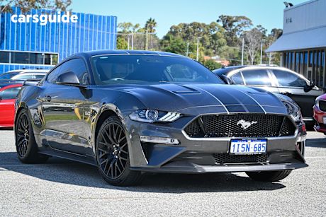 Grey 2019 Ford Mustang Coupe GT R