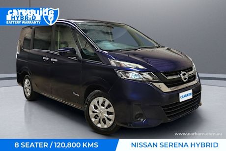 Blue 2016 Nissan Serena SUV X