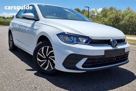 White 2025 Volkswagen Polo Hatch 85TSI LIFE F