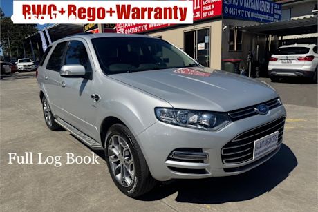 Silver 2013 Ford Territory Wagon Titanium (4X4)