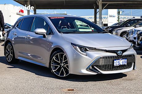 Silver 2021 Toyota Corolla Hatch ZR HYBRID F