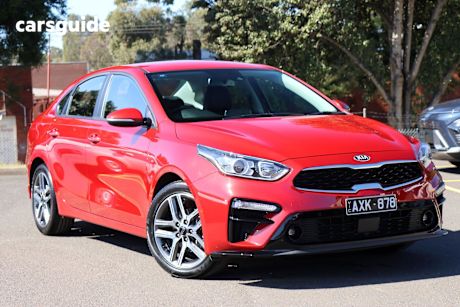 Red 2018 Kia Cerato Sedan SPORT+ F
