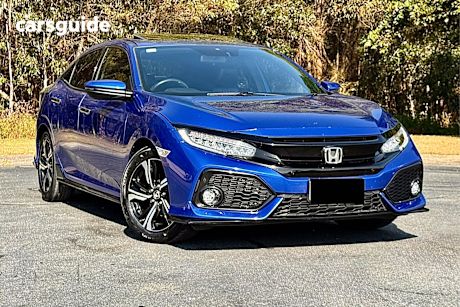 Blue 2018 Honda Civic Hatchback Rs