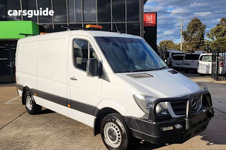 White 2018 Mercedes-Benz Sprinter Commercial 416CDI R