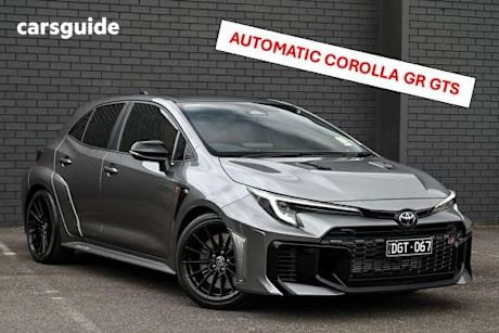 Silver 2024 Toyota Corolla Hatch GR GTS 4WD