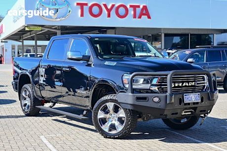 Black 2022 Ram 1500 Crew Cab Utility Laramie (Hybrid)